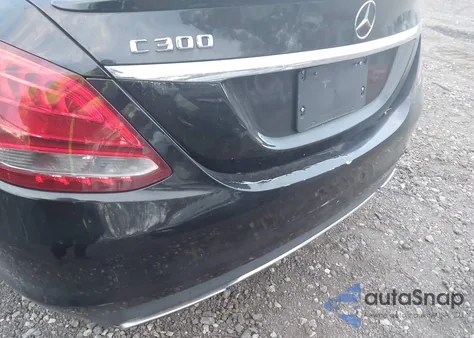 2016 Mercedes-Benz C 300 Luxury from USA, damaged, VIN WDDWF4JB3GR131421